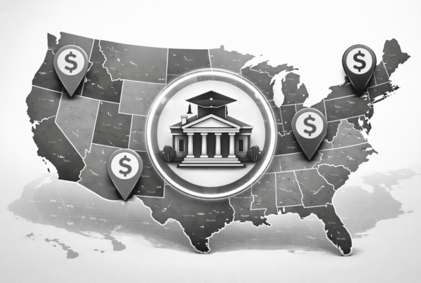 Higher Education Salaries by region